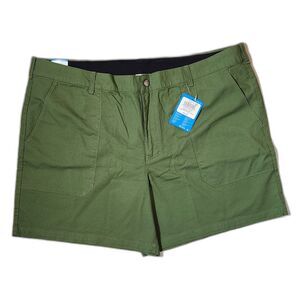 Columbia Flex Roc Utility Shorts Men’s 44W 7” Omni‑Shade Green NWT